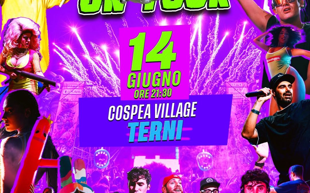 Strutture Stas per KAWABONGA PARTY Cospea Village Terni